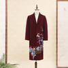 【福天华】品质寿服女大衣“繁花似锦”（紫红）百年工艺传统寿衣 商品缩略图1