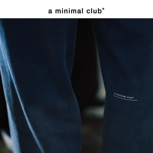 a minimal club渐变水洗420克重直筒卫裤无侧缝抽绳裤腰AM59SP03 商品图2