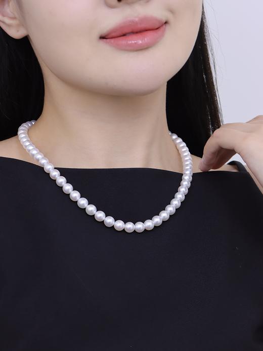 【挚友限定】带大证 真科研ROSE等级 海水AKoya珍珠项链8-8.5mm 商品图4