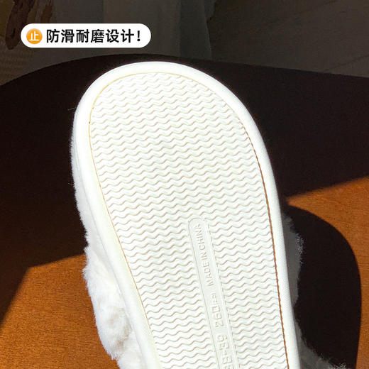始源成人款超柔可爱兔子棉棉拖鞋秋冬款保暖一鞋两穿 商品图3