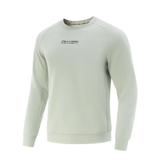 李宁男子2025秋季套头运动上衣健身卫衣AWDV497-6 商品图2