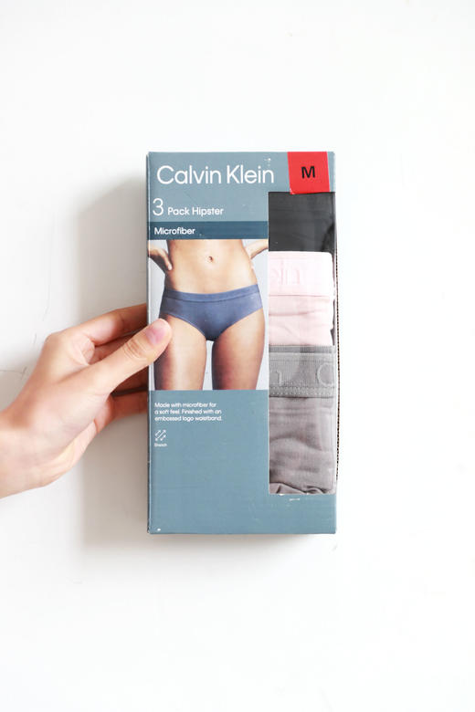 比基尼内内，性感不止一面。一盒三条高腰引力带提花内裤C102258 商品图13