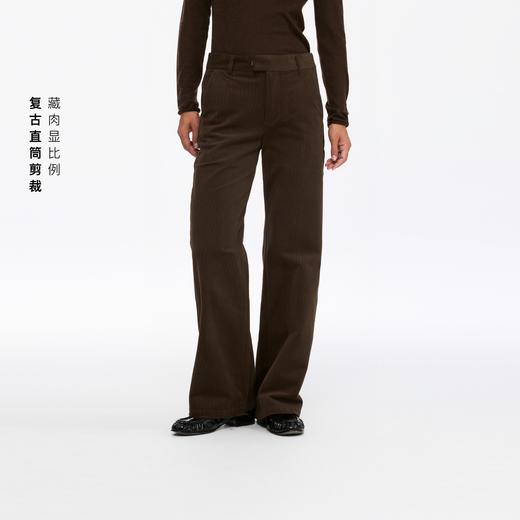 oneup灯芯绒直筒裤（男女同款） 商品图3