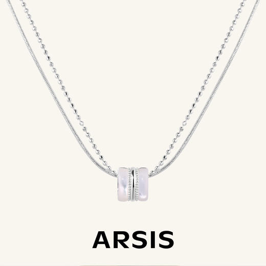 ARSIS｜流光系列 珠光蝶贝项链 商品图0