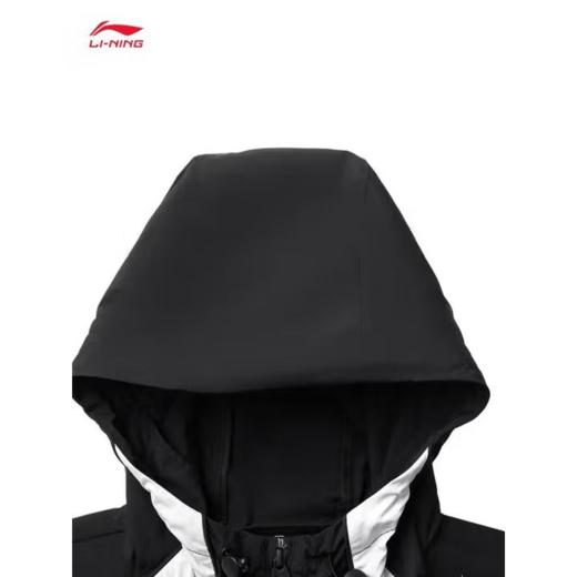 李宁男子2025春秋休闲连帽运动夹克外套AFDV329-4 商品图2