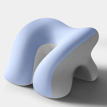 9i9小学生午睡枕办公室午休睡觉神器儿童趴睡枕头趴在桌上成人抱枕蓝 商品图5