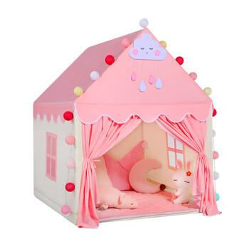 桑巴宝贝儿童帐篷室内公主女孩家用小房子游戏屋宝宝秘密基地小屋玩具城堡 商品图8