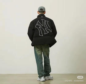 【秒杀价已调 直接拍】MLB 情侣款 大logo印花 立领羽绒服