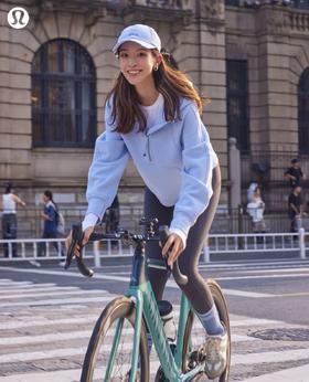 露露 秋冬scuba系列半拉链宽松连帽卫衣（SS）