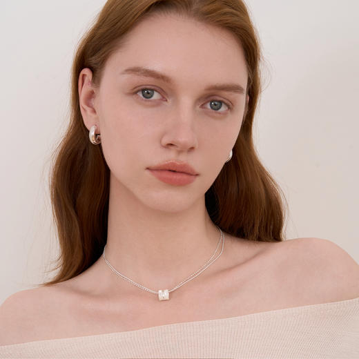 ARSIS｜流光系列 珠光蝶贝项链 商品图1