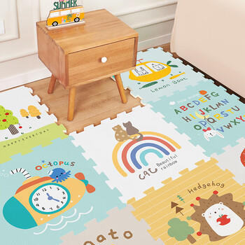 塔萌鱼宝宝爬行垫婴儿拼接爬爬垫泡沫拼图防滑垫游戏毯加厚2CM节日礼物 商品图4