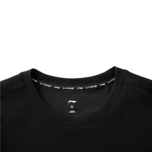 李宁男子2025秋季套头吸汗运动上衣健身卫衣AWDV501-4 商品图3