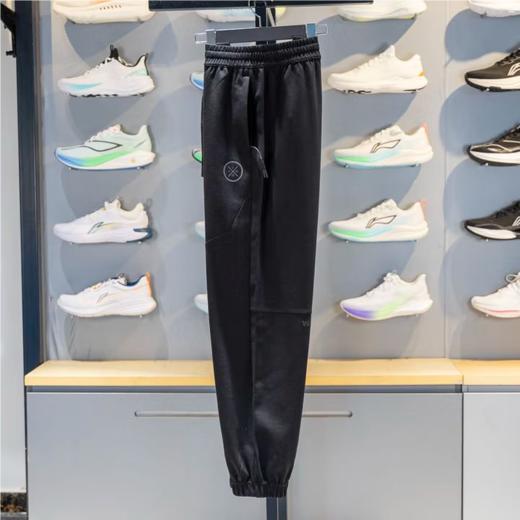 李宁男子2025秋季束脚宽松运动裤AKLV153-1 商品图2