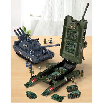 贝比童话 大号坦克玩具汽车儿童男孩宝宝早教故事音乐对战文具生日礼物 商品图1