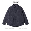 SDSA男士秋冬新款痞帅男装潮牌小香风纽扣翻领棉服休闲百搭外套 商品缩略图0