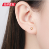 百利金-星月耳钉0.72g【包邮直发】 商品缩略图1