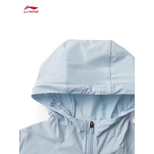 李宁男子2025春秋防泼水休闲连帽运动夹克外套AFDVA85-3 商品图3