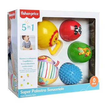 费雪（Fisher-Price）宝宝初级训练球五合一套装 婴幼儿童玩具球小皮球生日礼物礼品 商品图5