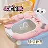 【卡哇伊捏❗️卡通马桶垫】加厚柔软萌趣马桶垫，柔软亲肤，舒适触感，自带贴心提手掀盖不脏手，马桶垫粘扣式坐垫加厚四季通用坐便套马桶套坐便垫QQ 商品缩略图1