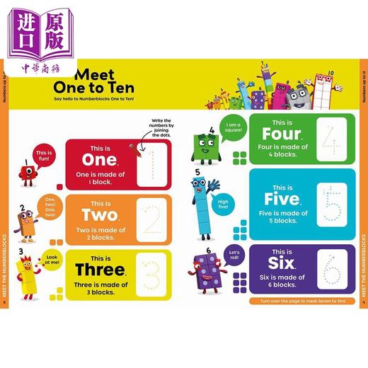 【中商原版】Numberblocks Annual 2024 数字积木字母积木动画年鉴2024 英文原版 儿童早教认知游戏书 买就赠学乐珍藏版鹅妈妈 商品图7