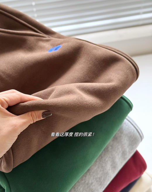 加绒加厚小花卫裤运动裤 商品图3