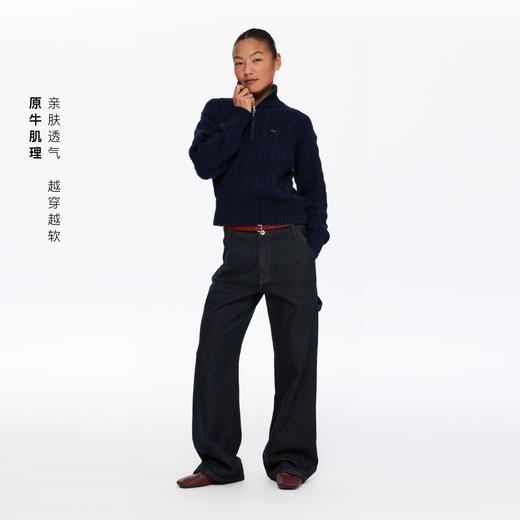 oneup原牛复古直筒画家裤 商品图2