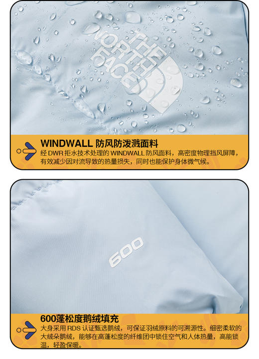 北面  25年秋冬   羽绒服  88UD 商品图3