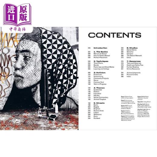 【中商原版】纸模涂鸦手册 英文原版 The Stencil Graffiti Handbook 商品图4