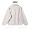 33779SDSA男士秋冬新款痞帅男装复古撞色翻领假两件卫衣百搭宽松上衣 商品缩略图5