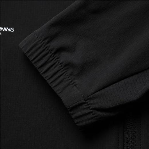 李宁男子2025春秋防泼水休闲连帽运动夹克外套AFDVA85-1 商品图3