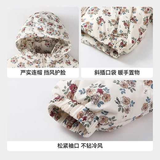 【实体店同款】女童短款羽绒服冬季新款安奈儿童装XG545456 商品图4