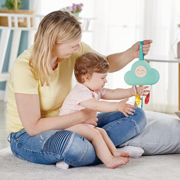 Hape宝宝安抚玩具云朵灯男孩玩具女孩生日礼物E0619 商品图1