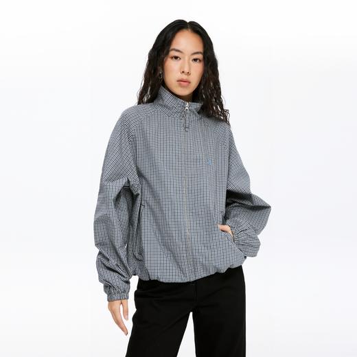 oneup格子花苞拉链夹克（男女同款） 商品图3