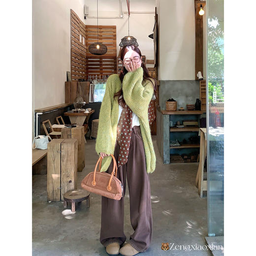 <曾小咸推荐>现货秒杀 ！微信超特价！ 韩系灯笼袖毛衣 日常199.99 立减100 秒杀99.99！！ 商品图3