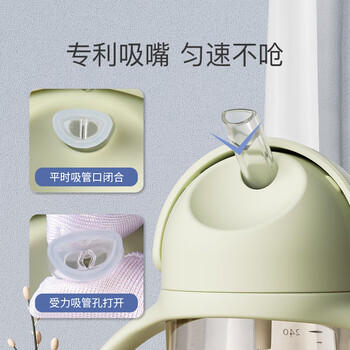 taoqibaby学饮杯鸭嘴杯PPSU宝宝吸管杯儿童水杯婴儿吸管奶瓶防摔幼儿园杯 商品图8