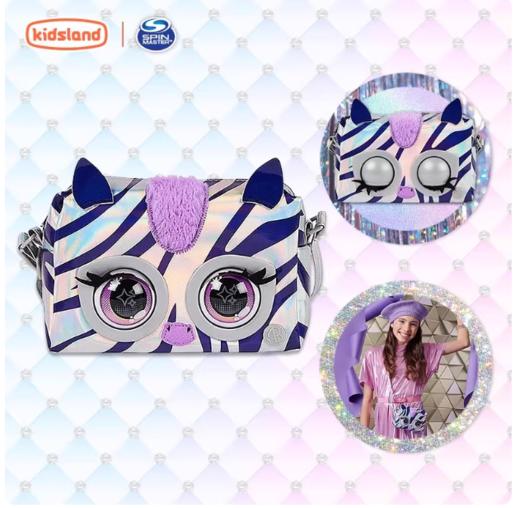 spinmaster眨眼包包天团purse pets女孩斜挎小包包背包玩具礼物  有音效 商品图5