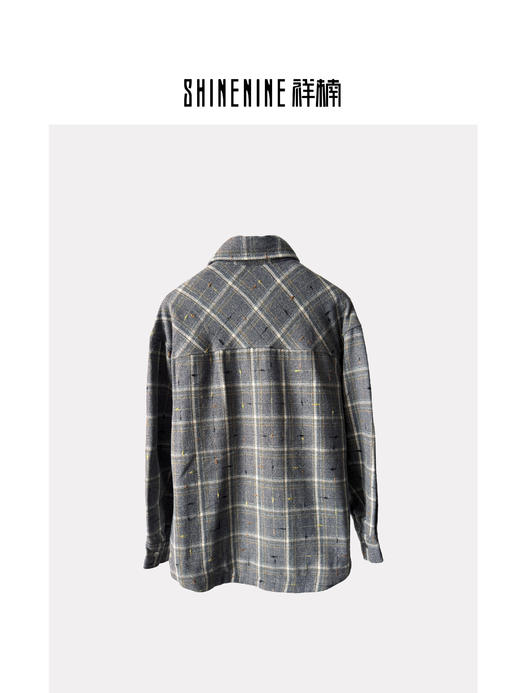 529716格纹棉服 商品图1