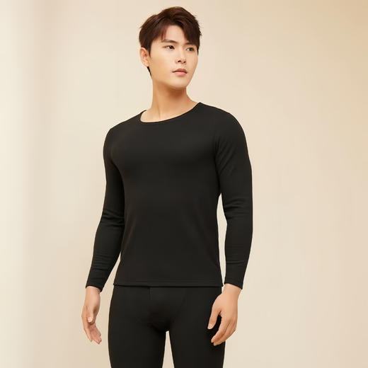 限时特惠 破价来袭 89元/两套【梦惠妮 羊毛蚕丝情侣保暖套装】男女同款 双面磨毛秋衣裤（设置满减，单拍一件不发） #X857 商品图5