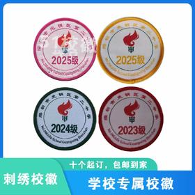 通版深圳市光明区第二中学校级织唛校徽服姓名贴章可缝烫现货发51