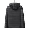 【DX】大依优型大码男装轻薄连帽羽绒服商务休闲百搭宽松短款外套90绒保暖防钻绒 商品缩略图2