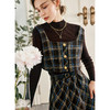 OLrain欧芮儿法式格子时尚套装女秋季2025年新款马甲半身裙两件套 商品缩略图1
