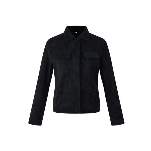 oneup哑光麂皮感PU皮夹克 商品图6