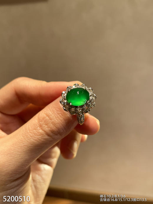 5200510，蛋面戒指。具体价格微信咨询 商品图1
