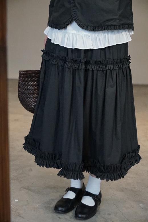 ECOLE DE CURIOSITES2色半裙 商品图6