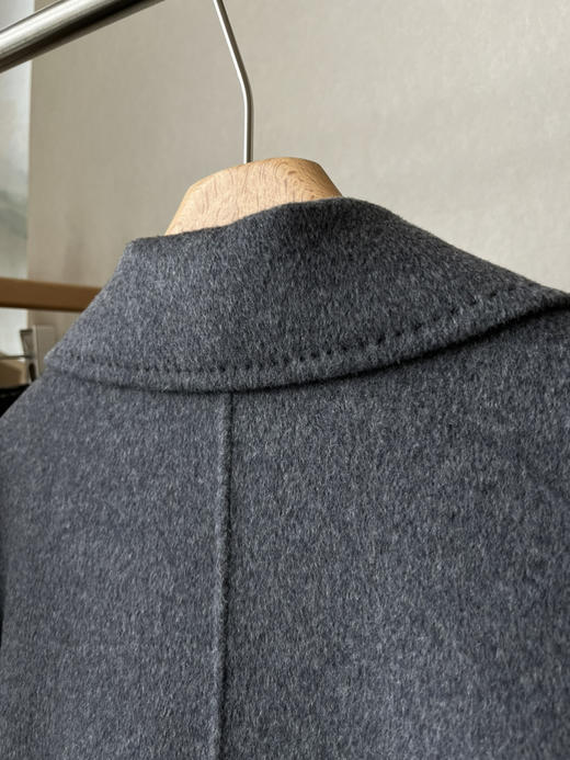 【神仙版型】噢蜜ooomeooo大翻领羊绒混纺手工大衣 商品图13