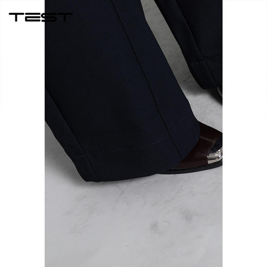 冬上新高腰独特系带设计不撞款多种风格轻松驾驭休闲裤3254020 商品图5