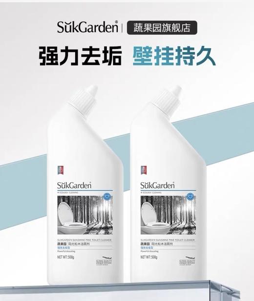 蔬果园阳光松木洁厕剂500g*2 商品图0