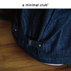a minimal club复古重磅【原牛】撞色字母印花牛仔夹克街头AM59DC01 商品缩略图3