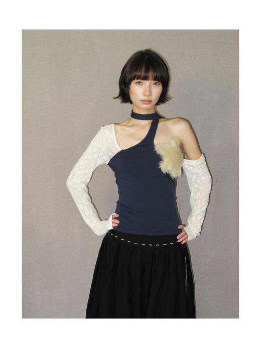 Kaiy Xiao 爱斯基摩人系列 游牧女爵不规则星星上衣 商品图2