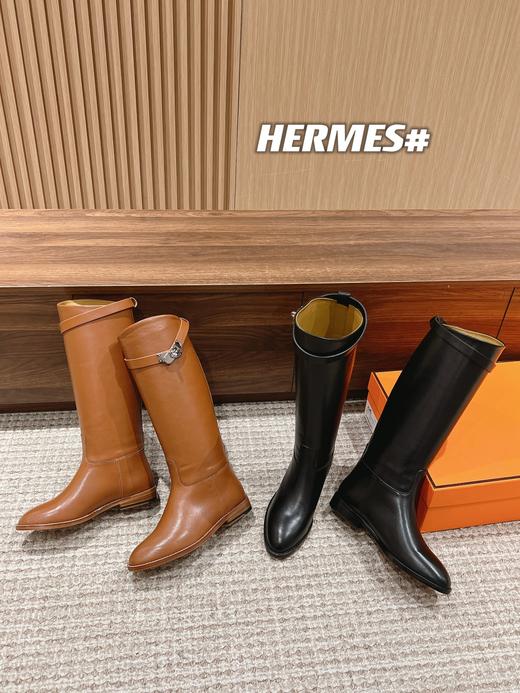 爱马仕kelly扣骑士靴长靴 皮面（DBG） 商品图2